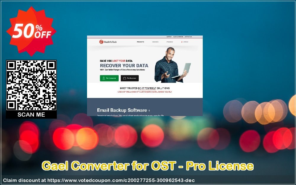 Get 50% OFF Gael Converter for OST - Pro License Coupon