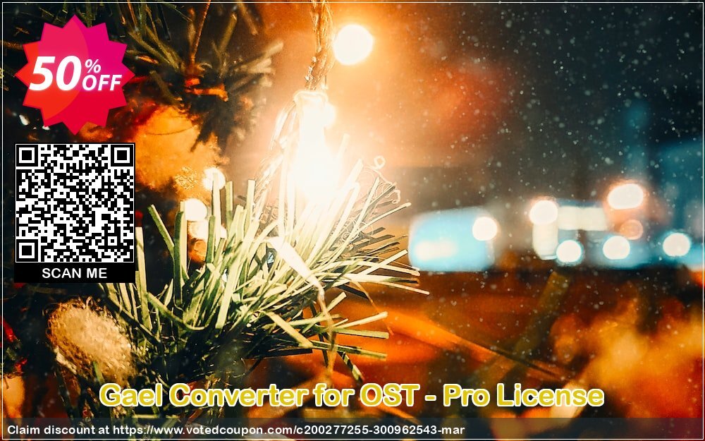 Gael Converter for OST - Pro Plan Coupon, discount Coupon code Gael Converter for OST - Pro License. Promotion: Gael Converter for OST - Pro License offer from BitRecover