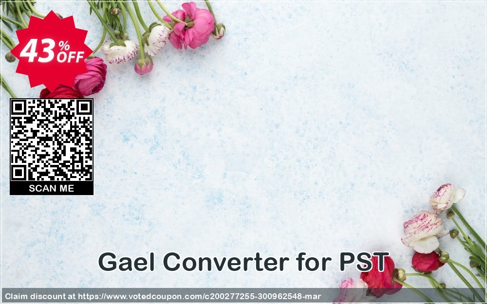 Gael Converter for PST Coupon Code May 2024, 43% OFF - VotedCoupon