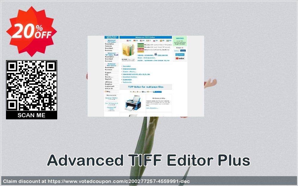 Advanced TIFF Editor Plus Coupon, discount Advanced TIFF Editor Plus Wondrous offer code 2023. Promotion: Wondrous offer code of Advanced TIFF Editor Plus 2023