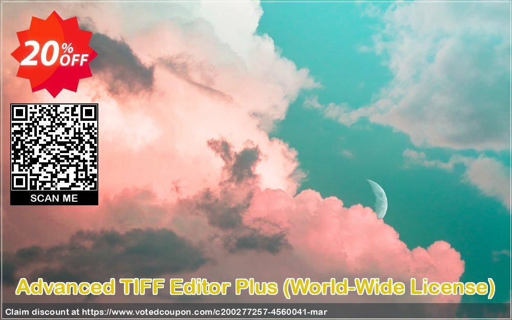 Advanced TIFF Editor Plus, World-Wide Plan  Coupon Code Apr 2024, 20% OFF - VotedCoupon