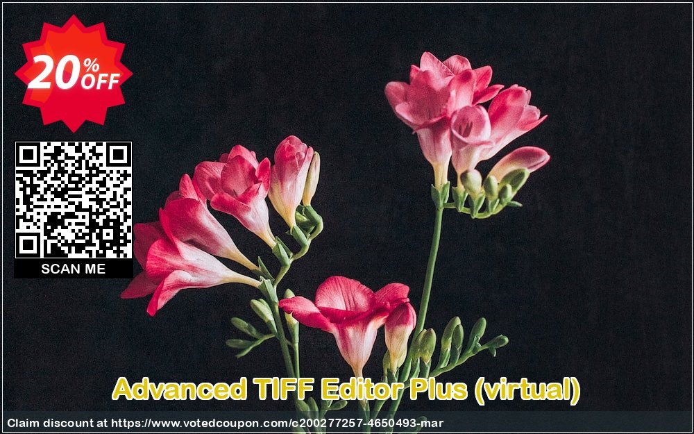 Advanced TIFF Editor Plus, virtual  Coupon, discount Advanced TIFF Editor Plus (virtual) Dreaded deals code 2024. Promotion: Dreaded deals code of Advanced TIFF Editor Plus (virtual) 2024