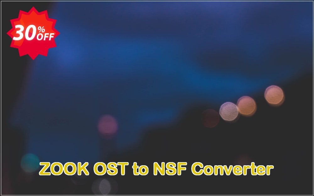 ZOOK OST to NSF Converter Coupon, discount Halloween Offer. Promotion: Formidable discounts code of ZOOK OST to NSF Converter 2024