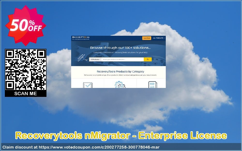 Recoverytools nMigrator - Enterprise Plan Coupon Code Apr 2024, 50% OFF - VotedCoupon