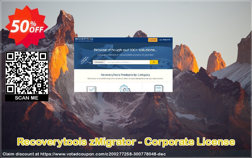 Recoverytools zMigrator - Corporate Plan Coupon Code Apr 2024, 50% OFF - VotedCoupon