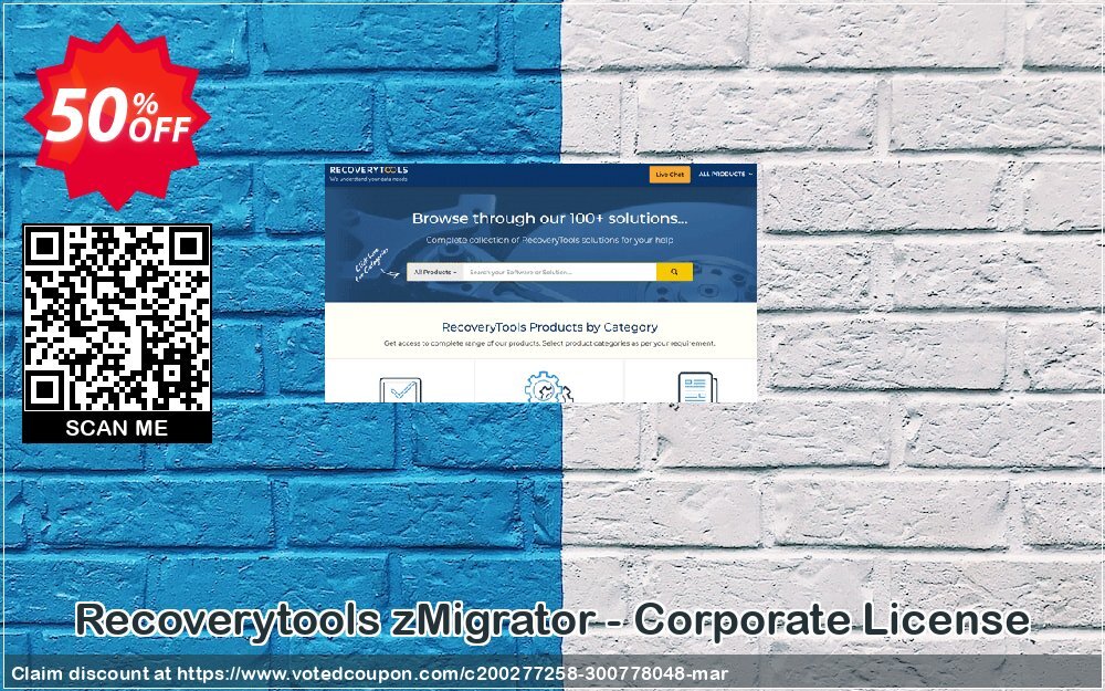 Recoverytools zMigrator - Corporate Plan Coupon Code Apr 2024, 50% OFF - VotedCoupon