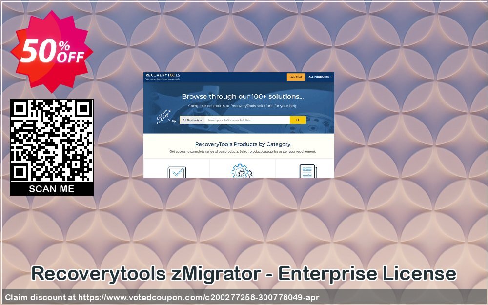 Recoverytools zMigrator - Enterprise Plan Coupon, discount Coupon code zMigrator - Enterprise License. Promotion: zMigrator - Enterprise License offer from Recoverytools