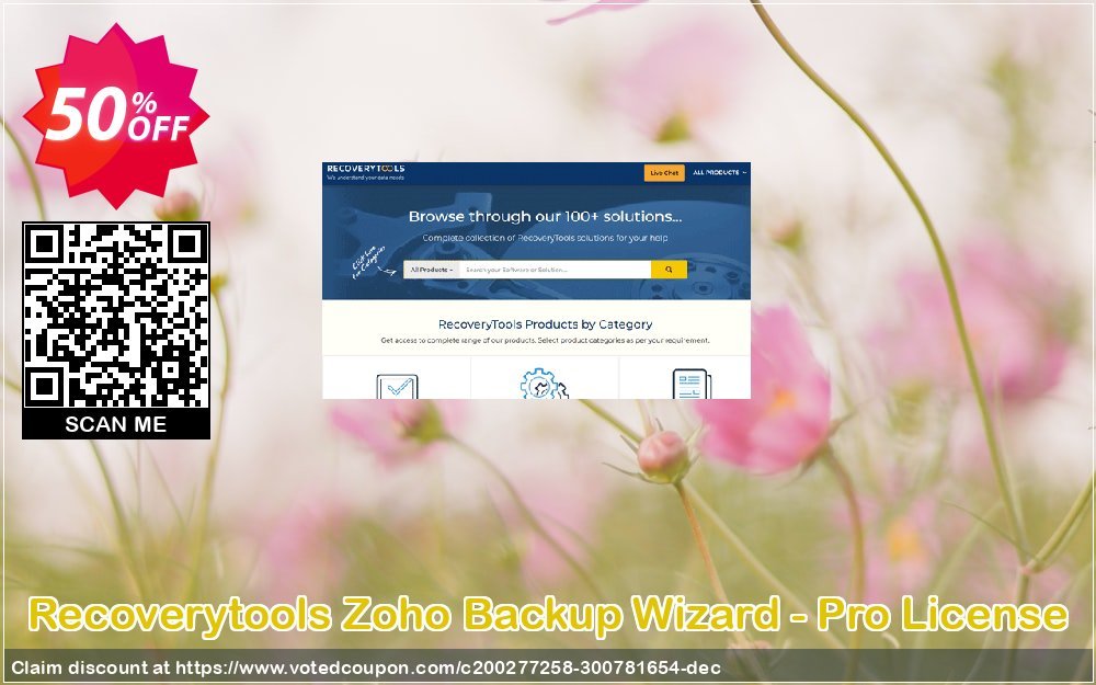 Recoverytools Zoho Backup Wizard - Pro Plan Coupon Code Apr 2024, 50% OFF - VotedCoupon