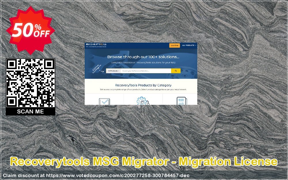 Recoverytools MSG Migrator - Migration Plan Coupon Code Apr 2024, 50% OFF - VotedCoupon