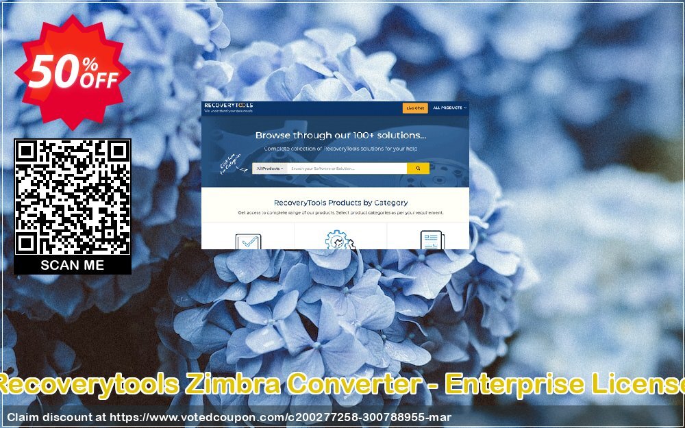 Recoverytools Zimbra Converter - Enterprise Plan Coupon, discount Coupon code Zimbra Converter - Enterprise License. Promotion: Zimbra Converter - Enterprise License offer from Recoverytools