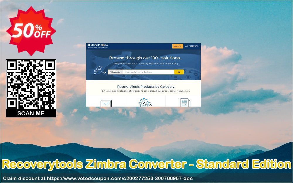 Recoverytools Zimbra Converter - Standard Edition Coupon, discount Coupon code Zimbra Converter - Standard Edition. Promotion: Zimbra Converter - Standard Edition offer from Recoverytools