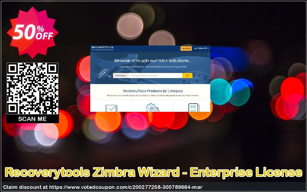 Recoverytools Zimbra Wizard - Enterprise Plan Coupon, discount Coupon code Zimbra Wizard - Enterprise License. Promotion: Zimbra Wizard - Enterprise License offer from Recoverytools