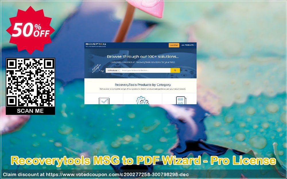 Recoverytools MSG to PDF Wizard - Pro Plan Coupon Code Apr 2024, 50% OFF - VotedCoupon