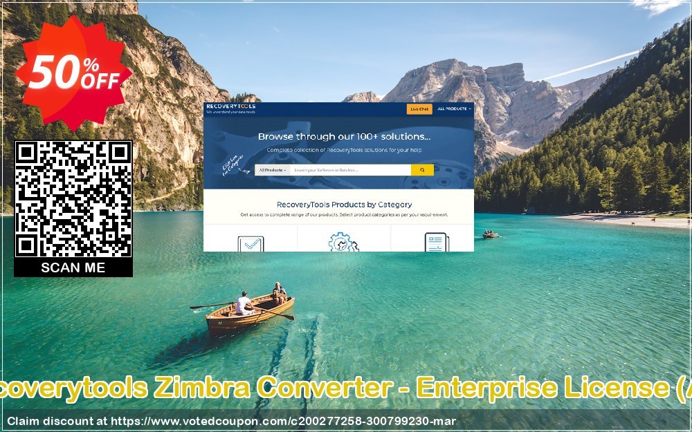 Recoverytools Zimbra Converter - Enterprise Plan, AD  Coupon Code Apr 2024, 50% OFF - VotedCoupon