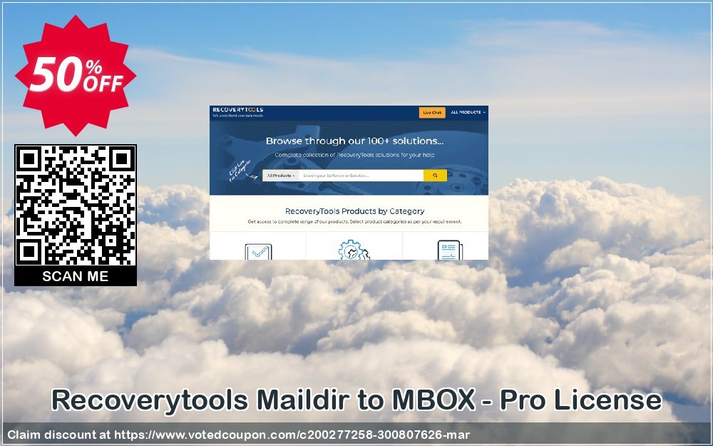 Recoverytools Maildir to MBOX - Pro Plan Coupon, discount Coupon code Maildir to MBOX - Pro License. Promotion: Maildir to MBOX - Pro License offer from Recoverytools