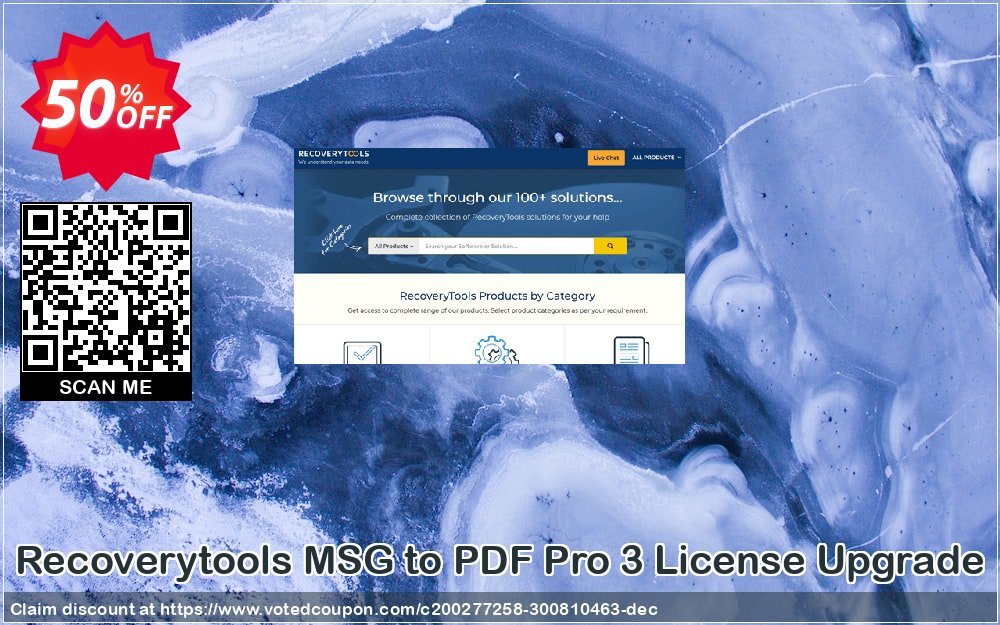 Recoverytools MSG to PDF Pro 3 Plan Upgrade Coupon Code Apr 2024, 50% OFF - VotedCoupon
