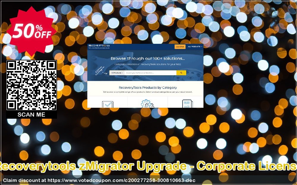 Recoverytools zMigrator Upgrade - Corporate Plan Coupon Code Apr 2024, 50% OFF - VotedCoupon