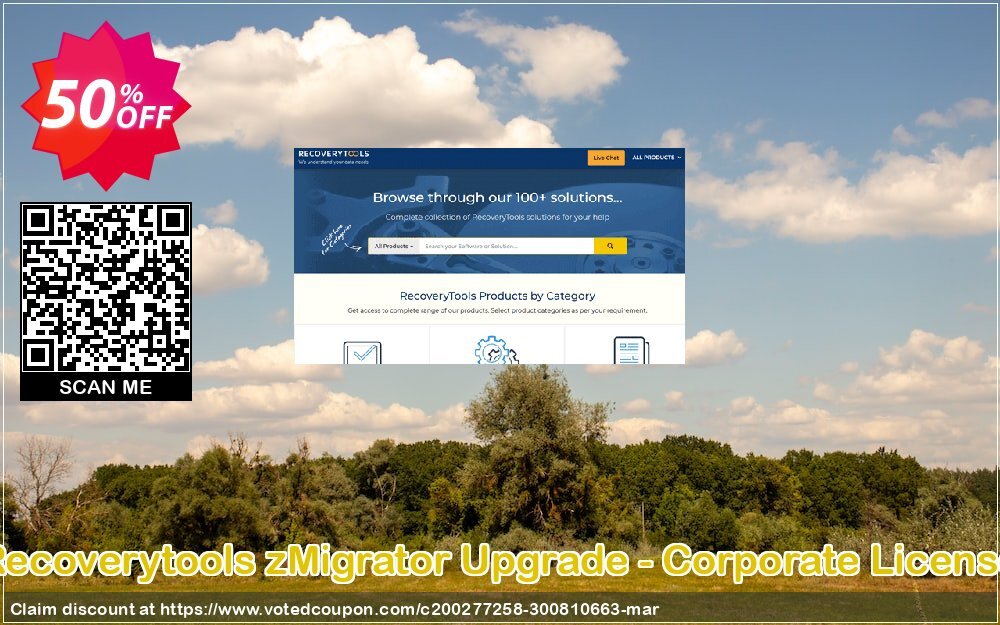 Recoverytools zMigrator Upgrade - Corporate Plan Coupon, discount Coupon code zMigrator Upgrade - Corporate License. Promotion: zMigrator Upgrade - Corporate License offer from Recoverytools