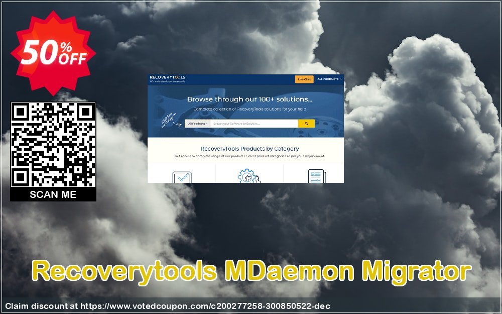 Recoverytools MDaemon Migrator Coupon, discount Coupon code MDaemon Migrator - Standard License. Promotion: MDaemon Migrator - Standard License offer from Recoverytools