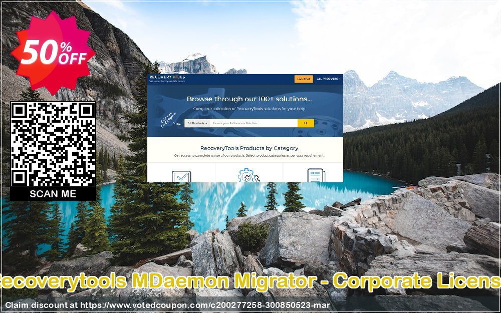 Recoverytools MDaemon Migrator - Corporate Plan Coupon, discount Coupon code MDaemon Migrator - Corporate License. Promotion: MDaemon Migrator - Corporate License offer from Recoverytools