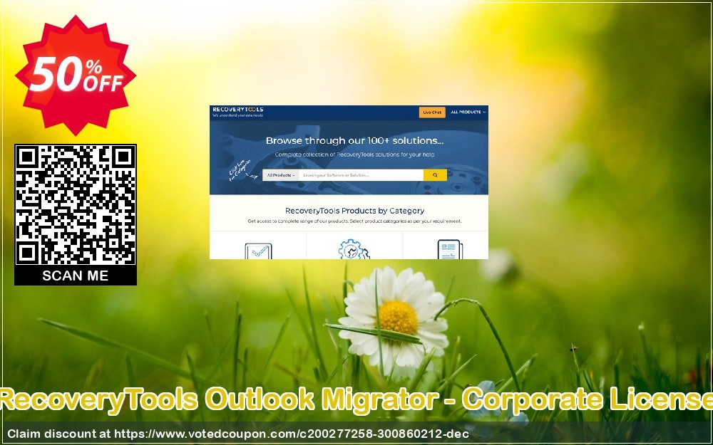 RecoveryTools Outlook Migrator - Corporate Plan Coupon Code May 2024, 50% OFF - VotedCoupon