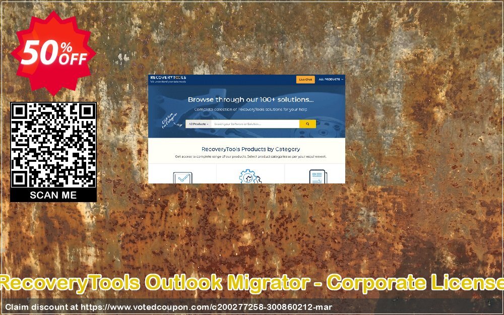 RecoveryTools Outlook Migrator - Corporate Plan Coupon Code Apr 2024, 50% OFF - VotedCoupon