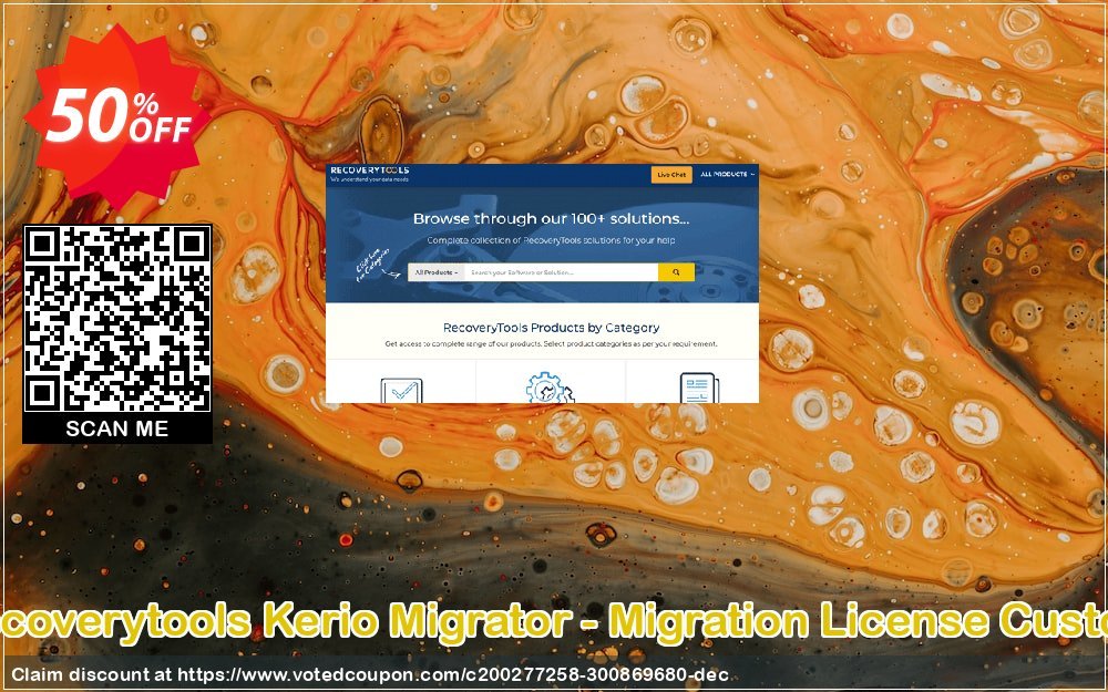 Recoverytools Kerio Migrator - Migration Plan Custom Coupon, discount Coupon code Kerio Migrator - Migration License Custom. Promotion: Kerio Migrator - Migration License Custom offer from Recoverytools