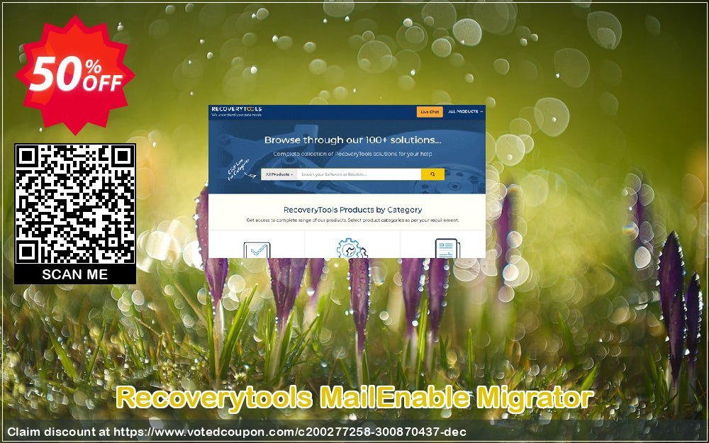 Recoverytools MailEnable Migrator Coupon, discount Coupon code MailEnable Migrator - Standard License. Promotion: MailEnable Migrator - Standard License offer from Recoverytools