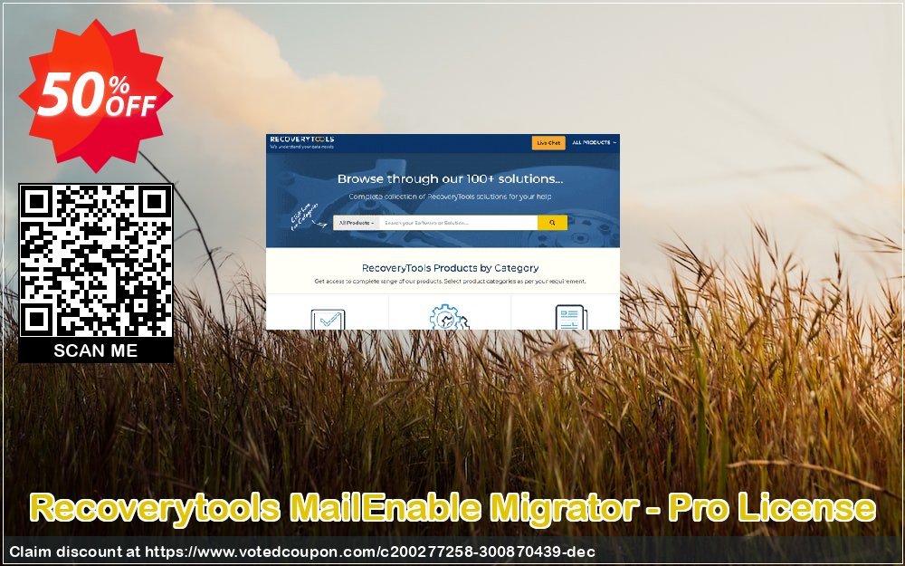 Recoverytools MailEnable Migrator - Pro Plan Coupon, discount Coupon code MailEnable Migrator - Pro License. Promotion: MailEnable Migrator - Pro License offer from Recoverytools