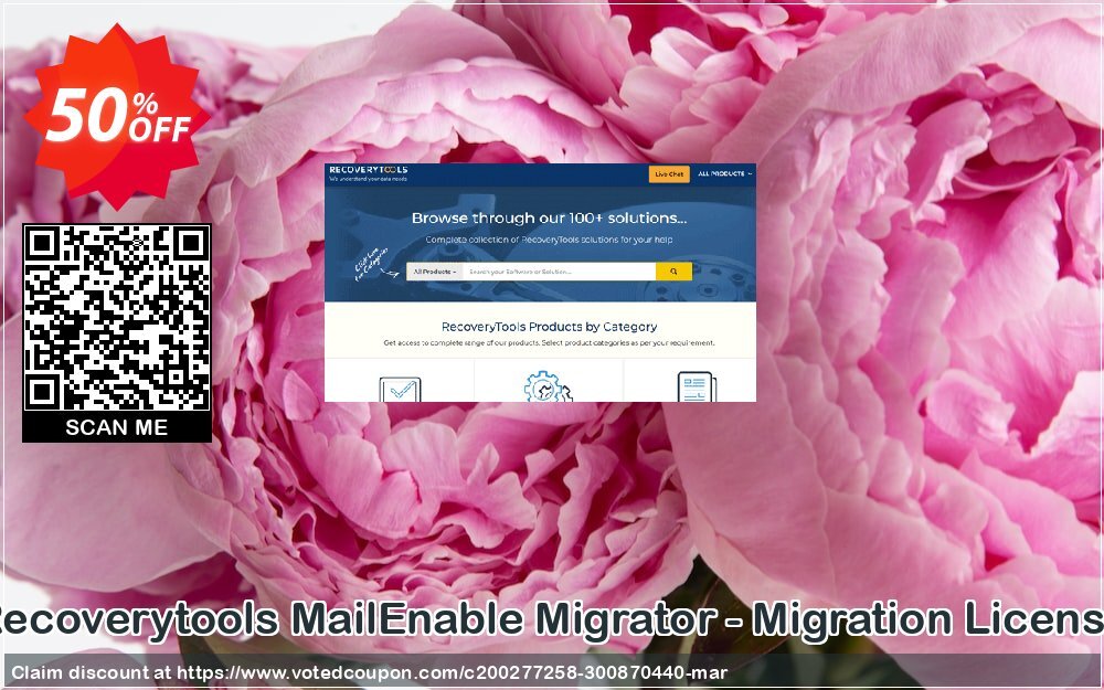 Recoverytools MailEnable Migrator - Migration Plan Coupon, discount Coupon code MailEnable Migrator - Migration License. Promotion: MailEnable Migrator - Migration License offer from Recoverytools