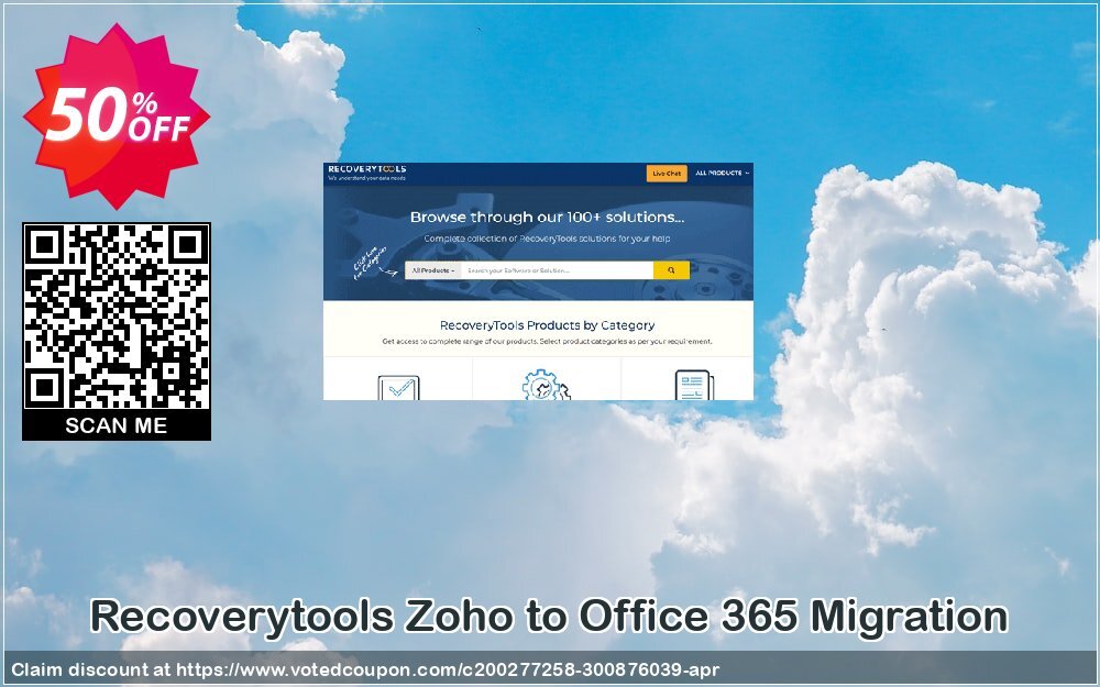 Recoverytools Zoho to Office 365 Migration Coupon Code Apr 2024, 50% OFF - VotedCoupon