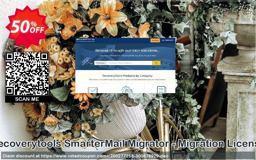 Recoverytools SmarterMail Migrator - Migration Plan Coupon Code Jun 2024, 50% OFF - VotedCoupon