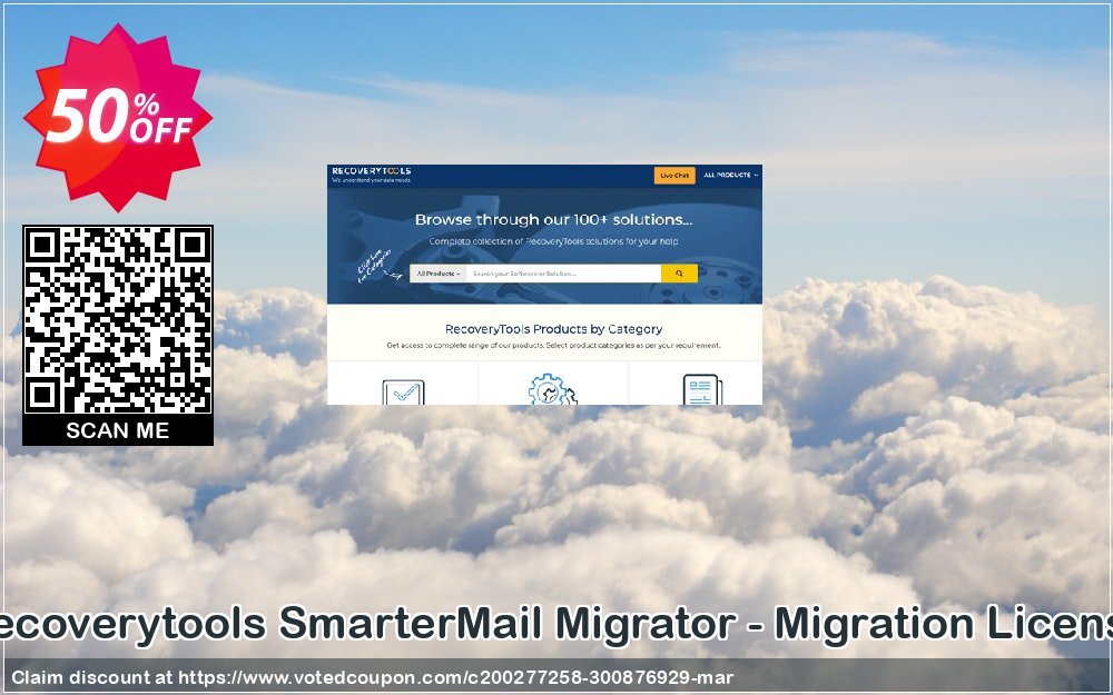 Recoverytools SmarterMail Migrator - Migration Plan Coupon Code Jun 2024, 50% OFF - VotedCoupon