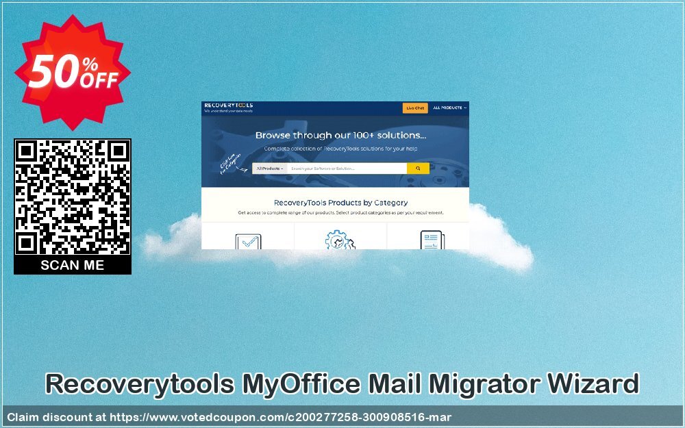 Recoverytools MyOffice Mail Migrator Wizard Coupon, discount Coupon code MyOffice Mail Migrator Wizard - Personal License. Promotion: MyOffice Mail Migrator Wizard - Personal License offer from Recoverytools