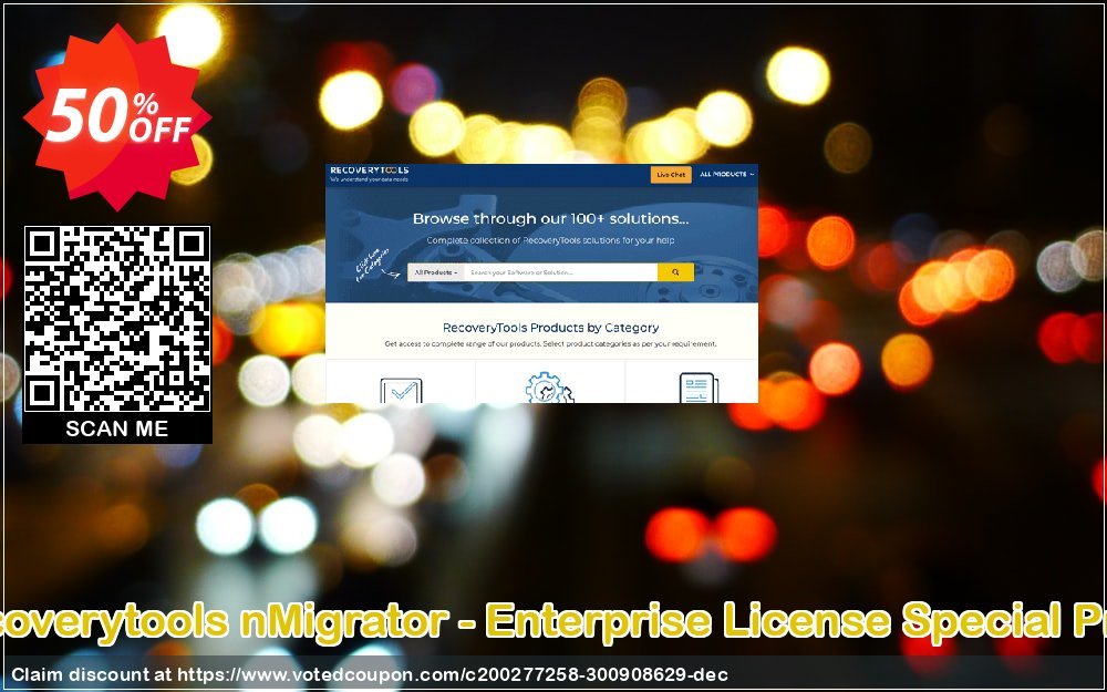 Recoverytools nMigrator - Enterprise Plan Special Price Coupon Code Apr 2024, 50% OFF - VotedCoupon