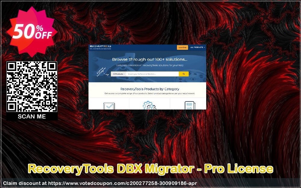 RecoveryTools DBX Migrator - Pro Plan Coupon Code Apr 2024, 50% OFF - VotedCoupon