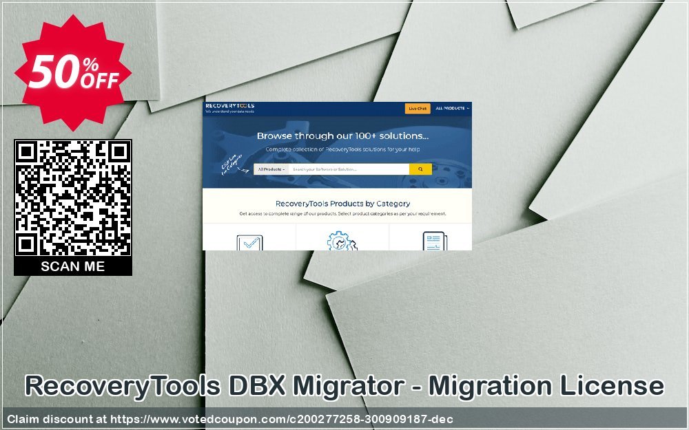 RecoveryTools DBX Migrator - Migration Plan Coupon, discount Coupon code RecoveryTools DBX Migrator - Migration License. Promotion: RecoveryTools DBX Migrator - Migration License offer from Recoverytools