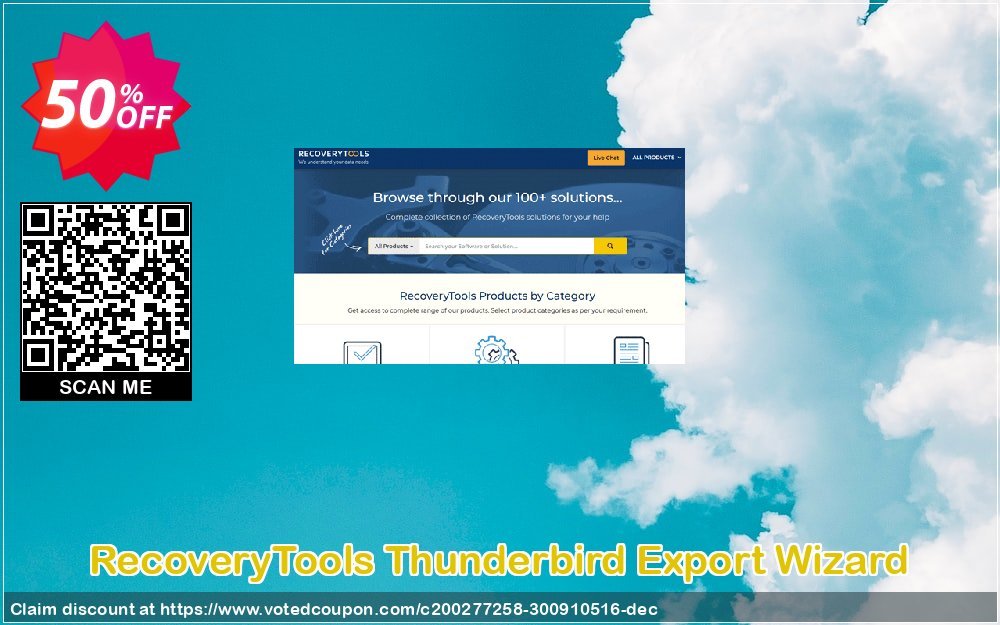 RecoveryTools Thunderbird Export Wizard Coupon Code Apr 2024, 50% OFF - VotedCoupon