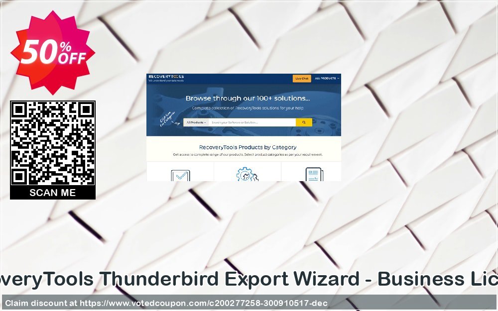 RecoveryTools Thunderbird Export Wizard - Business Plan Coupon Code Apr 2024, 50% OFF - VotedCoupon