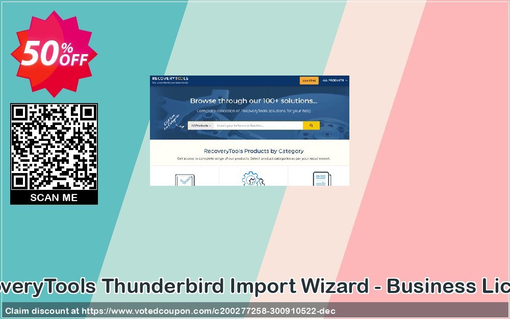 RecoveryTools Thunderbird Import Wizard - Business Plan Coupon Code Apr 2024, 50% OFF - VotedCoupon