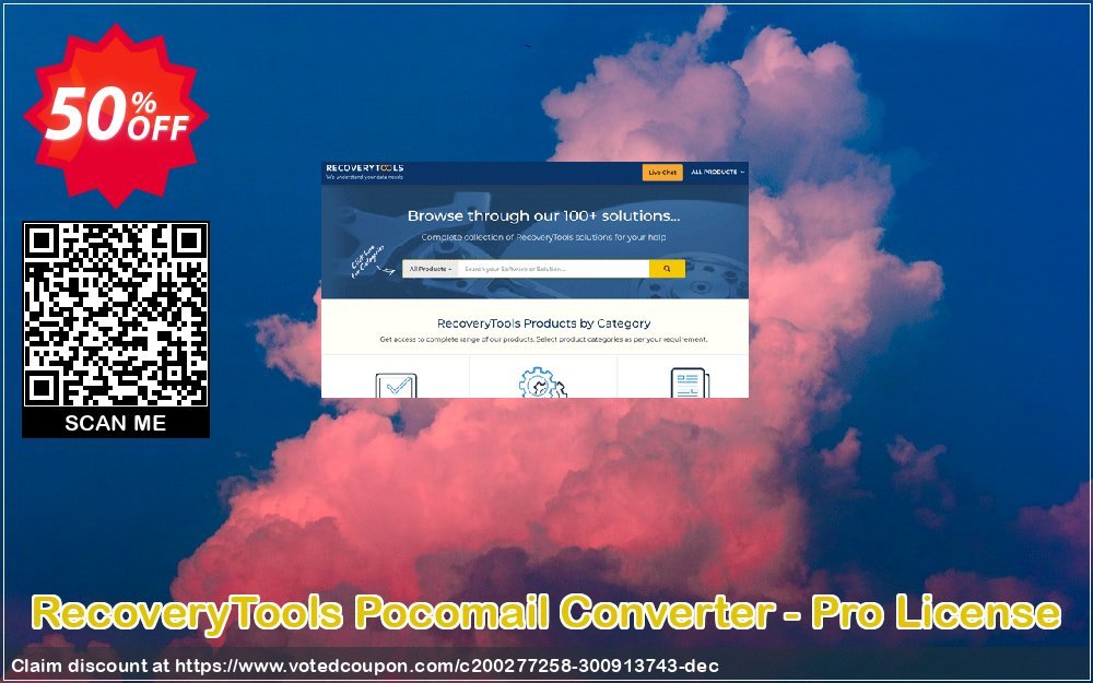 RecoveryTools Pocomail Converter - Pro Plan Coupon Code Apr 2024, 50% OFF - VotedCoupon