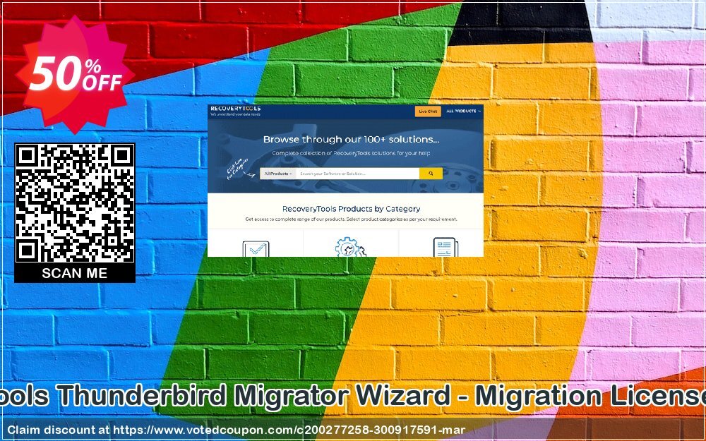 Recoverytools Thunderbird Migrator Wizard - Migration Plan -Upgrade Coupon, discount Coupon code Thunderbird Migrator Wizard - Migration License -Upgrade. Promotion: Thunderbird Migrator Wizard - Migration License -Upgrade offer from Recoverytools