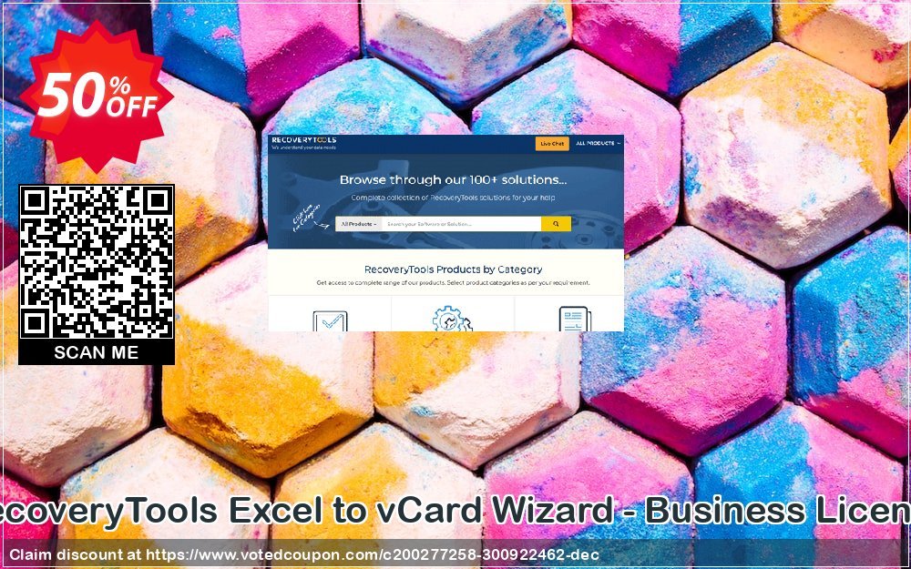 RecoveryTools Excel to vCard Wizard - Business Plan Coupon, discount Coupon code RecoveryTools Excel to vCard Wizard - Business License. Promotion: RecoveryTools Excel to vCard Wizard - Business License offer from Recoverytools