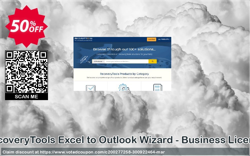 RecoveryTools Excel to Outlook Wizard - Business Plan Coupon Code Apr 2024, 50% OFF - VotedCoupon