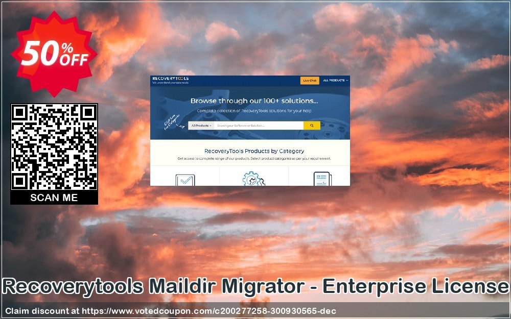 Recoverytools Maildir Migrator - Enterprise Plan Coupon, discount Coupon code Maildir Migrator - Enterprise License. Promotion: Maildir Migrator - Enterprise License offer from Recoverytools