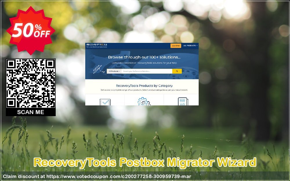 RecoveryTools Postbox Migrator Wizard Coupon, discount Coupon code RecoveryTools Postbox Migrator Wizard - Personal License. Promotion: RecoveryTools Postbox Migrator Wizard - Personal License offer from Recoverytools