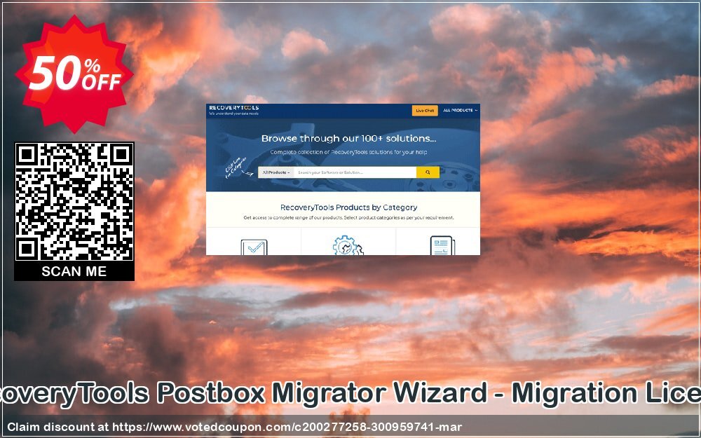 RecoveryTools Postbox Migrator Wizard - Migration Plan Coupon Code Jun 2024, 50% OFF - VotedCoupon