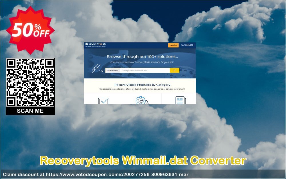 Recoverytools Winmail.dat Converter Coupon, discount Coupon code Winmail.dat Converter - Standard License. Promotion: Winmail.dat Converter - Standard License offer from Recoverytools