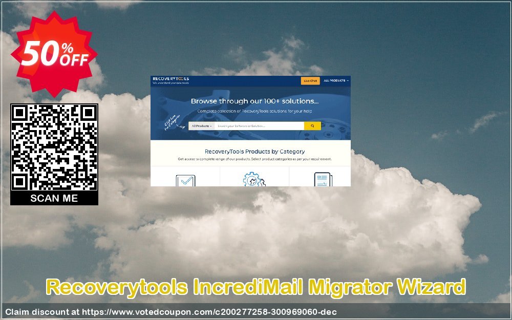 Recoverytools IncrediMail Migrator Wizard Coupon, discount Coupon code IncrediMail Migrator Wizard - Standard License. Promotion: IncrediMail Migrator Wizard - Standard License offer from Recoverytools