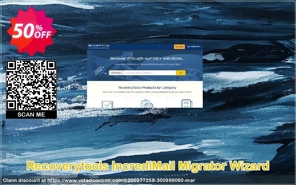 Recoverytools IncrediMail Migrator Wizard Coupon Code May 2024, 50% OFF - VotedCoupon